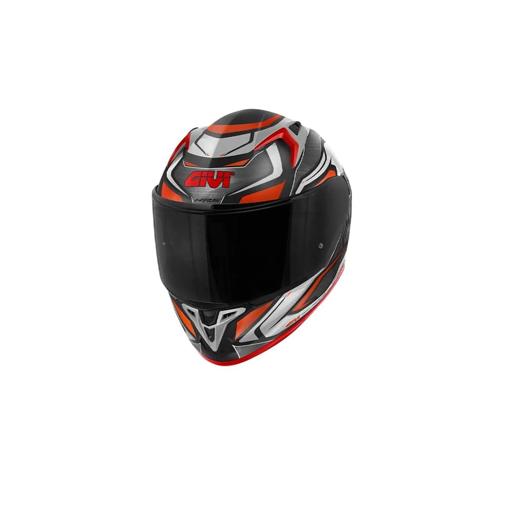 GIVI 50.8 Moto Integral Carreras Casco Negro Rojo Titán – 1 – Maximomoto PT