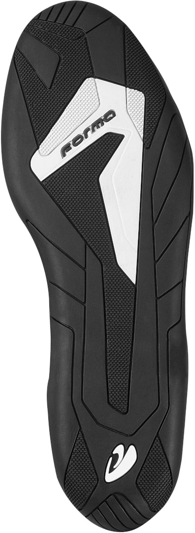 FORMA STINGER EVO MOTOCICLETA BOTAS PRETO BRANCO CINZA