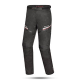 BELA Calm Digger Textil Moto Calcas Preto Vermelho 34L