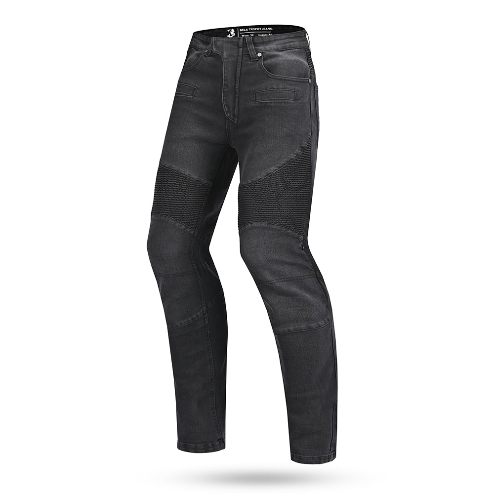 BELA KEVLAR TROPHY Denim Jeans Moto Calcas Preto 34L – 1 – Maximomoto PT