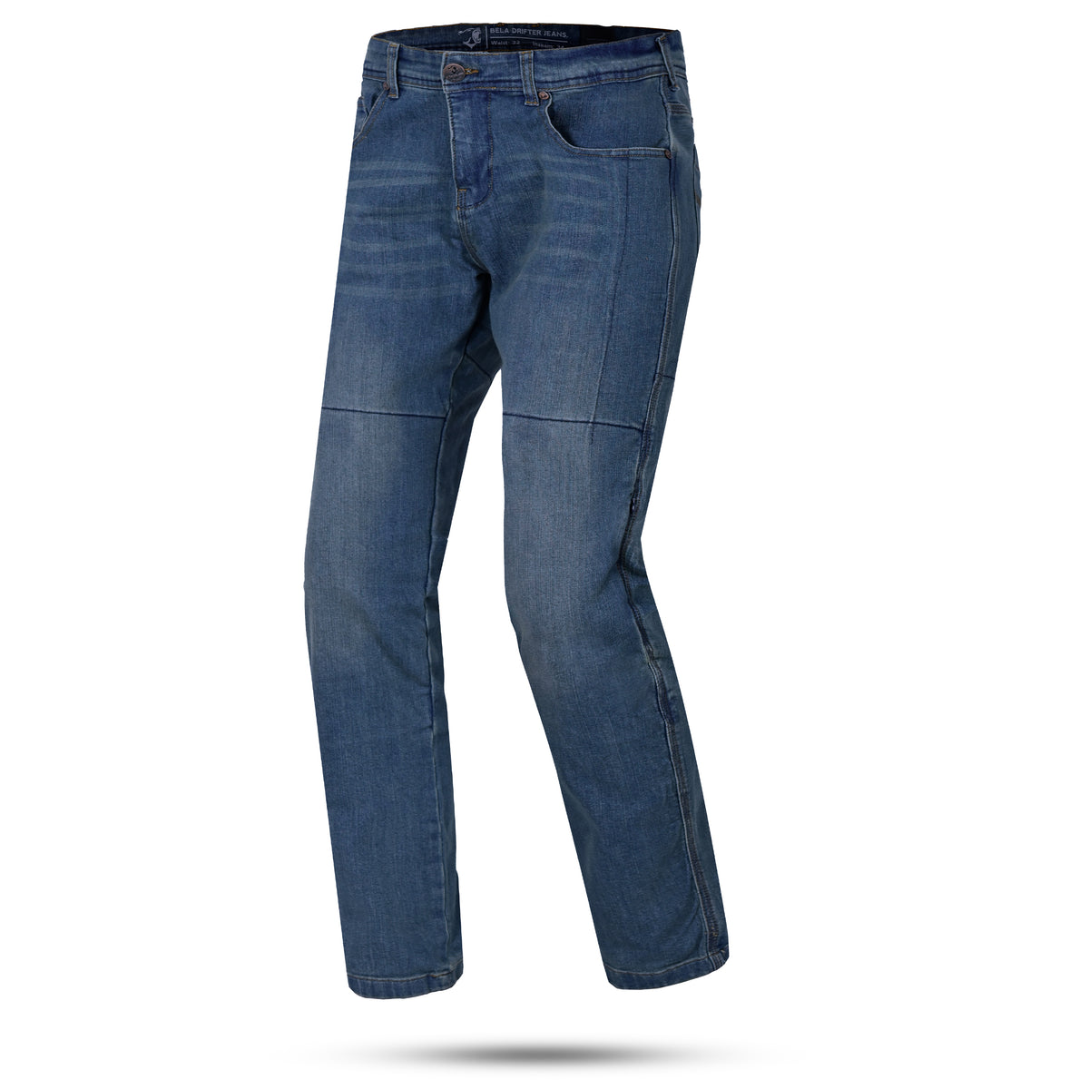 BELA DRIFTER Jeans Moto Calcas Azul 32L