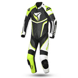 R-TECH HAWK 1 PC Fatos De Moto Preto Branco Fluor Amarelo