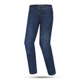 BELA ROCKER VAQUERO Denim Moto Calcas CE Approved AA Azul 32 Inseam