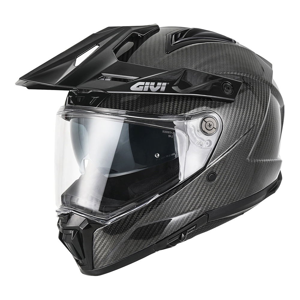 GIVI 80.1 CRSD DESPORTIVO MOTO CAPACETE INTEGRAL CARBONO ECE 22.06