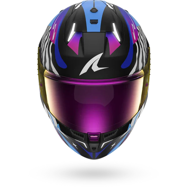 SHARK SKWAL i3 SPEED FANCY Moto Integral Capacete Preto Branco Azul – 3 – Maximomoto PT
