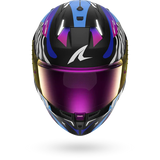 SHARK SKWAL i3 SPEED FANCY Moto Integral Capacete Preto Branco Azul