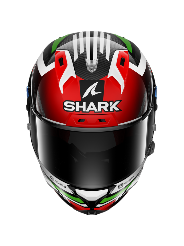 SHARK CASCO AERON-GP FIM RACING #1 FIRSTLAP Carbon Red Green – 2 – Maximomoto PT