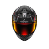 SHARK RIDILLA 2 CAPACETE INTEGRAL DE MOTO PRETO ANTRACITE VERMELHO