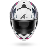SHARK RIDILL 2 REPTAIA Casco De Moto Blanco Violeta Cameleon