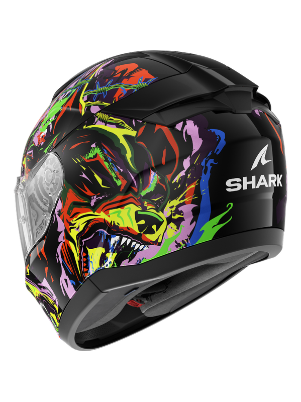 SHARK RIDILL 2 RAGING BEAST INTEGRAL HULL Black Violet Amarillo  – 3 – Maximomoto PT