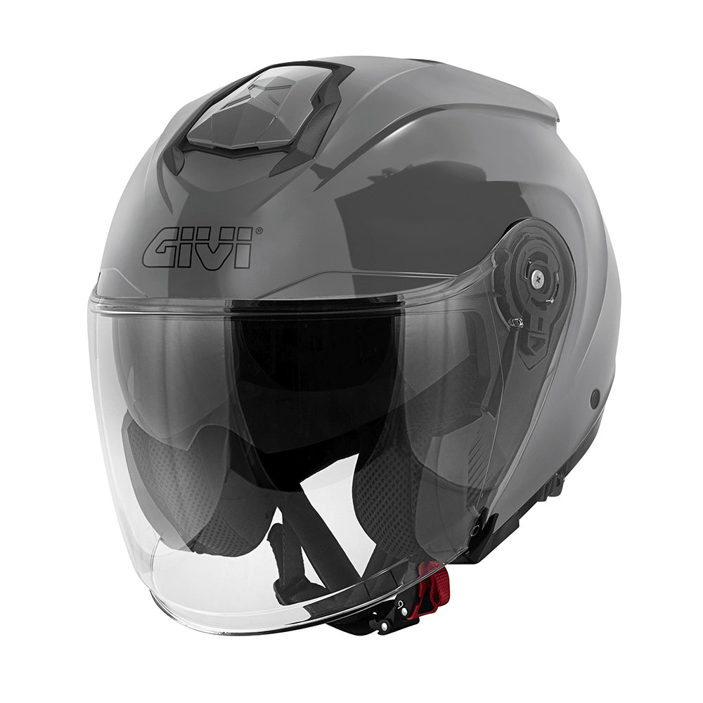 GIVI X25 Solid Casco Jet Para Moto Urbana Gris – 1 – Maximomoto PT