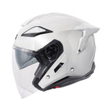 GIVI X29 Fiber Urbana Calle Para Moto Casco Jet Blanco Brillante Pieno