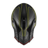 GIVI CASCO FULL 601/EFFECTNEGRO-MT/YELLOW/ROJO