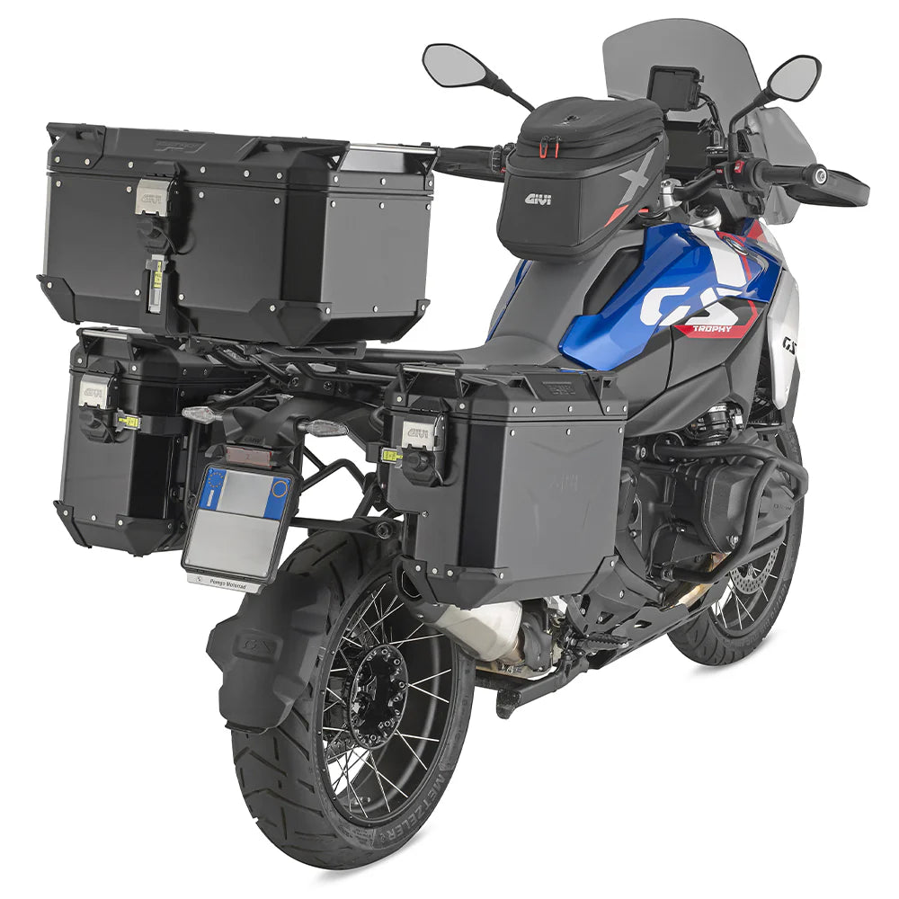 GIVI OBKEV58A Trekker Outback Evo Maleta Capacete Moto Preto 58L