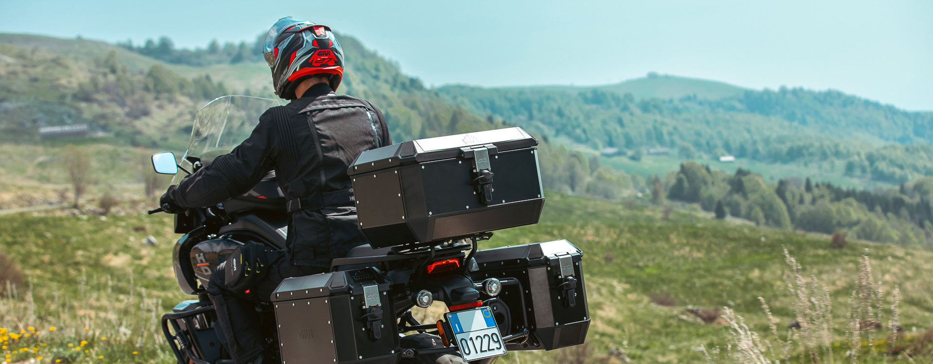 GIVI Trekker Alaska Maleta de Moto Aluminio Bolsa 56 L Negro – 4 – Maximomoto PT