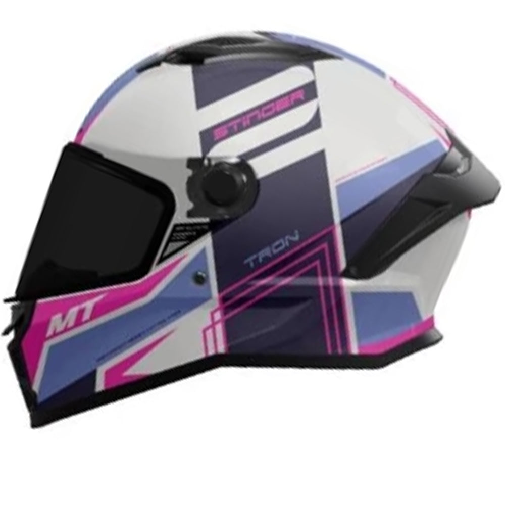 MT Stinger 2 Tron C8 Touring brillante Casco integral  motocicleta – 1 – Maximomoto PT