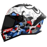 MT STINGER 2 YOZU A7 GRÁFICOS MOTOCICLETA ROSTO INTEIRO CAPACETE
