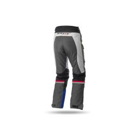 SEVENTY PANTALON SD-PT3 INVIERNO TOURING UNISEX GRIS OSCURO/ROJO/AZUL – 2 – Maximomoto PT
