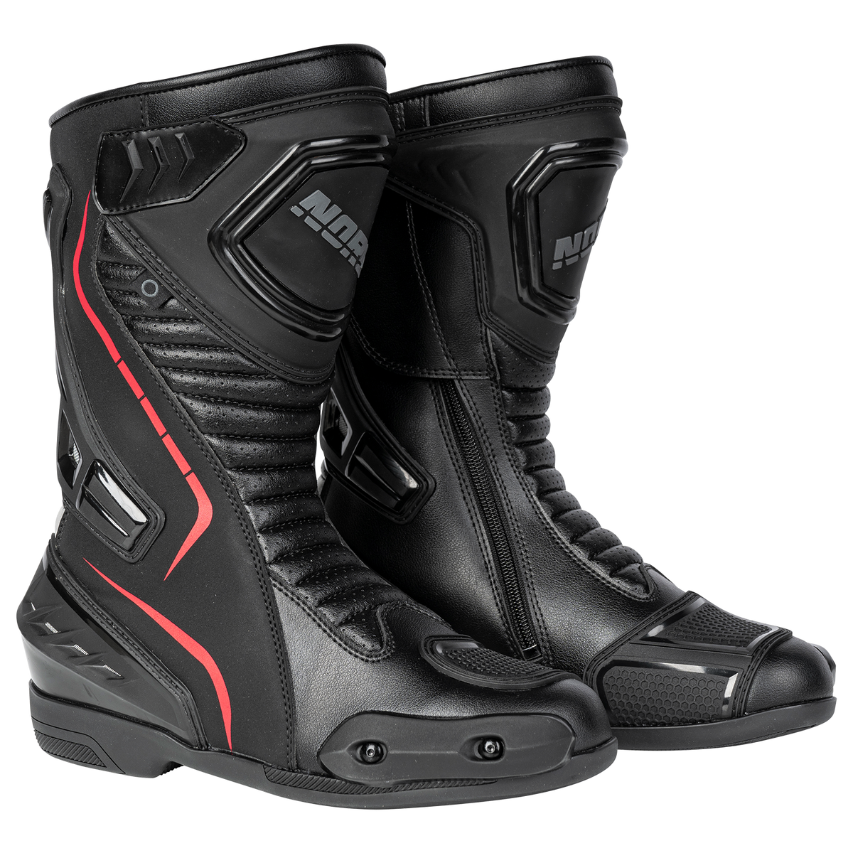 Trojan - Hakone Racing Boot Negro/Rojo
