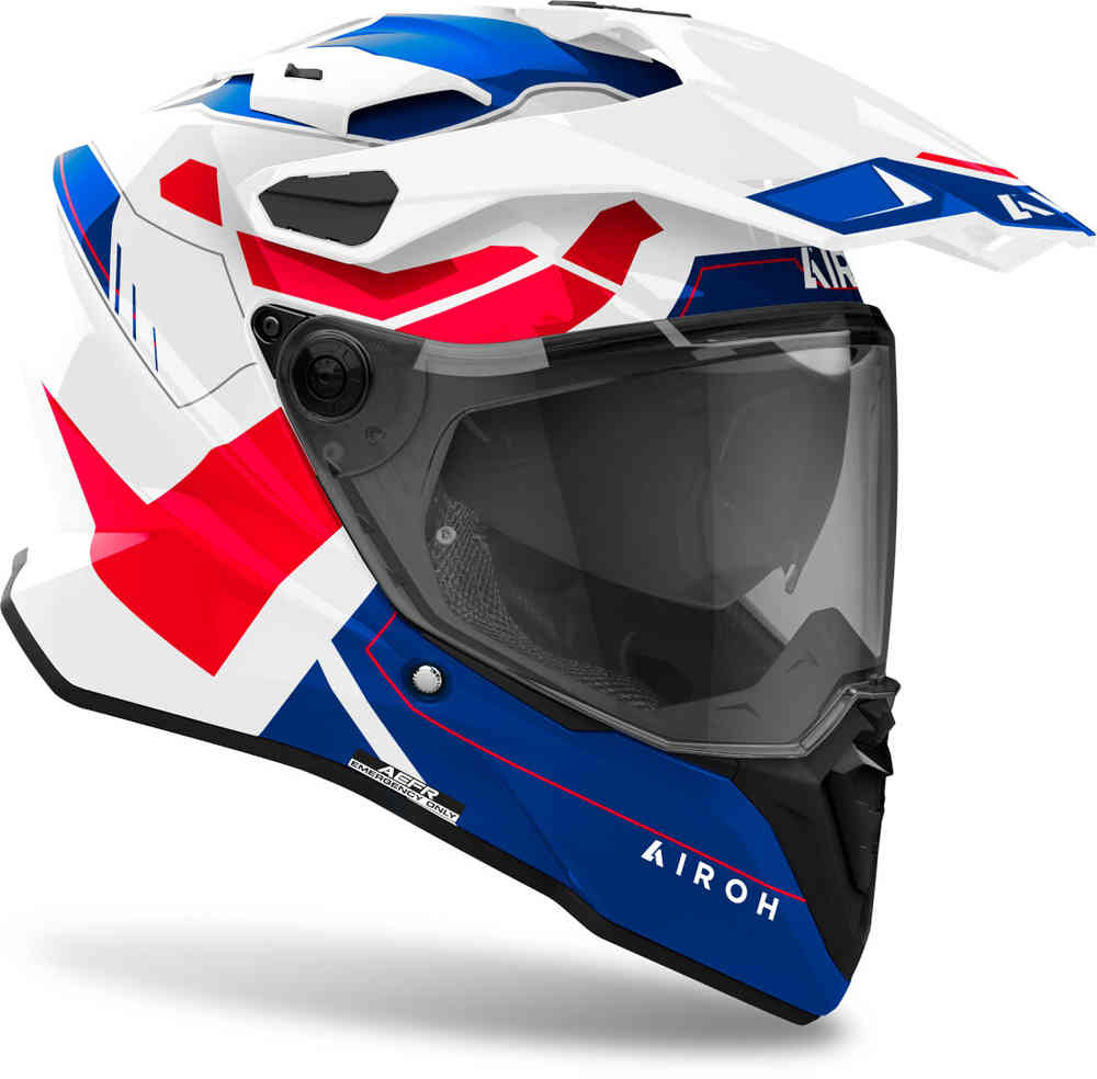 AIROH COMMANDER 2 REVEAL AZUL ROJO GLOSS E06 – 2 – Maximomoto PT