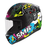 SMK - Bionic Kid Chimpz Cascos Decorado Mate(MA264)