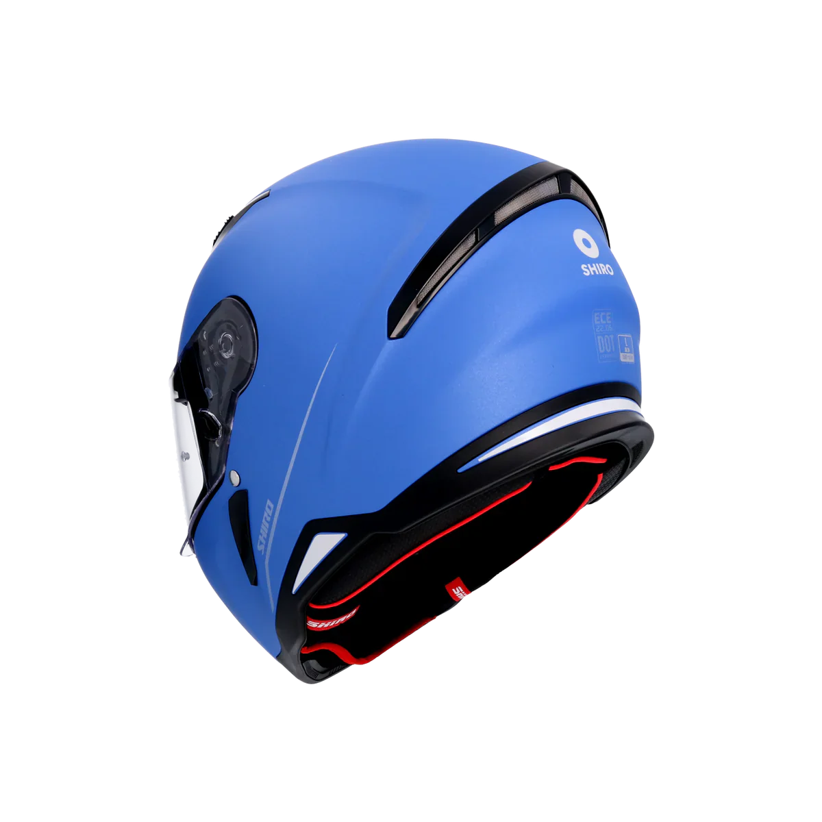 SHIRO CASCO SH-890 HUNTER MONOCOLOR BLUE  – 4 – Maximomoto PT