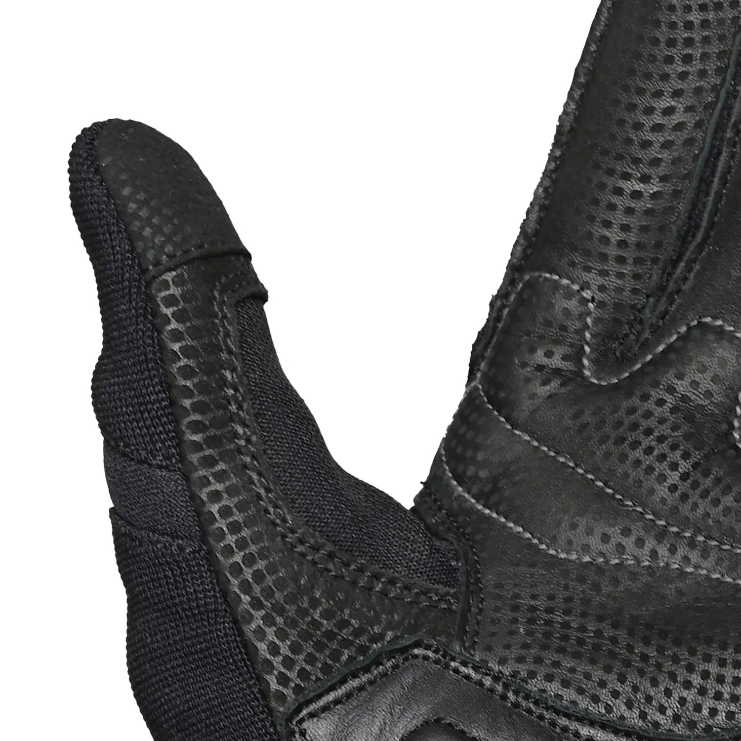 BELA DARING Motorcycle Men's Leather Gloves Black – 7 – Maximomoto PT