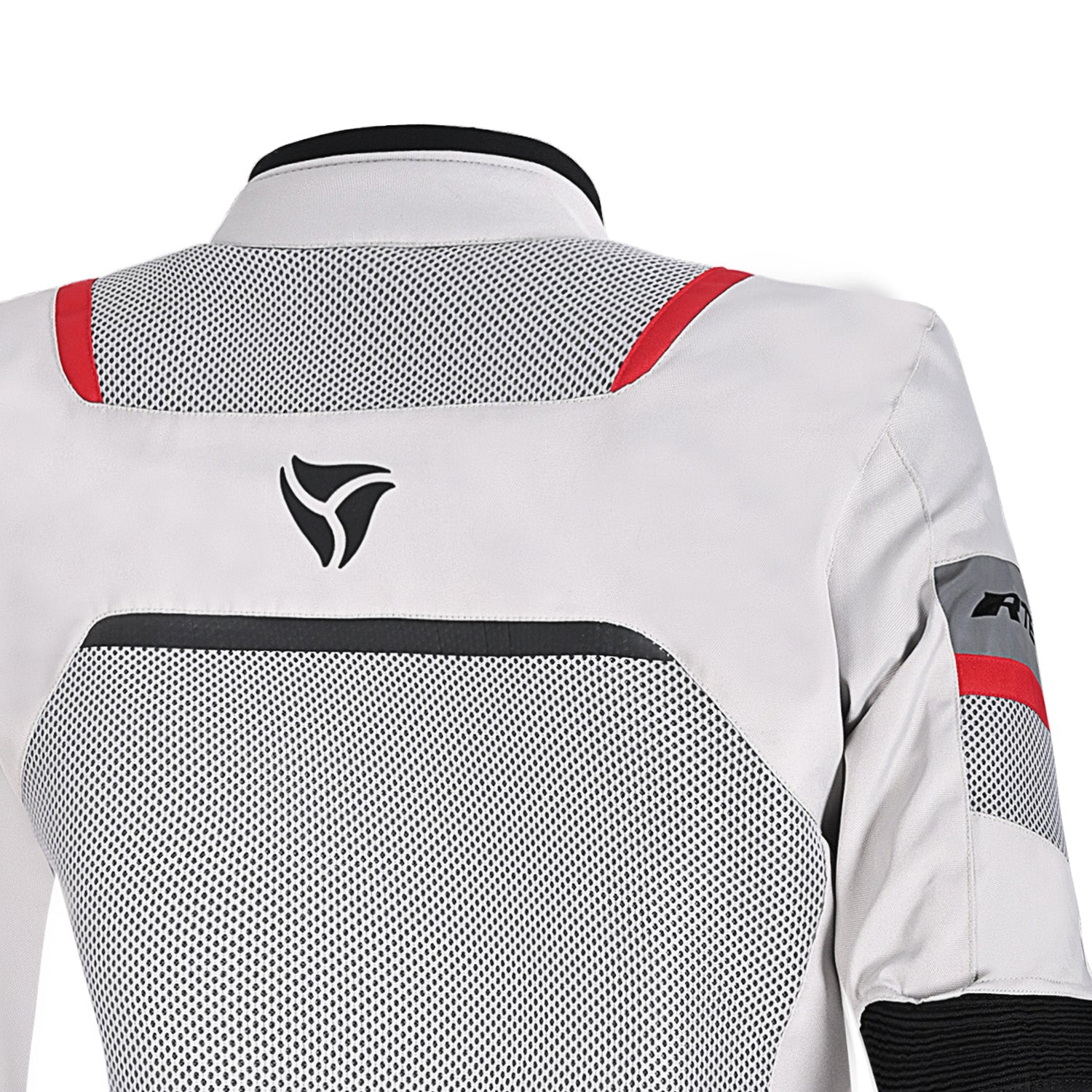 R-TECH SPIRAL MESH Motorcycle Textile Jackets Ice Black Red – 6 – Maximomoto PT
