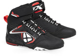 IXON KILLER WP HOMEM MOTOCICLISTA BOTAS PRETAS BRANCAS VERMELHAS