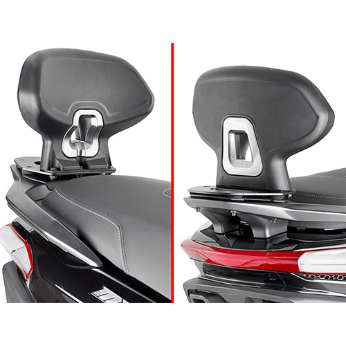 KAPPA RESPALDO MOTO NEGRO PIAGGIO SPORTS MP3 HPE 400 530 EXCLUSIVE