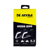 Myra - Intercom M500 DUO Bluetooth 5.3 Preto Cinza TU