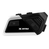 Myra - Intercom M500 Bluetooth 5.3 Preto Cinza TU