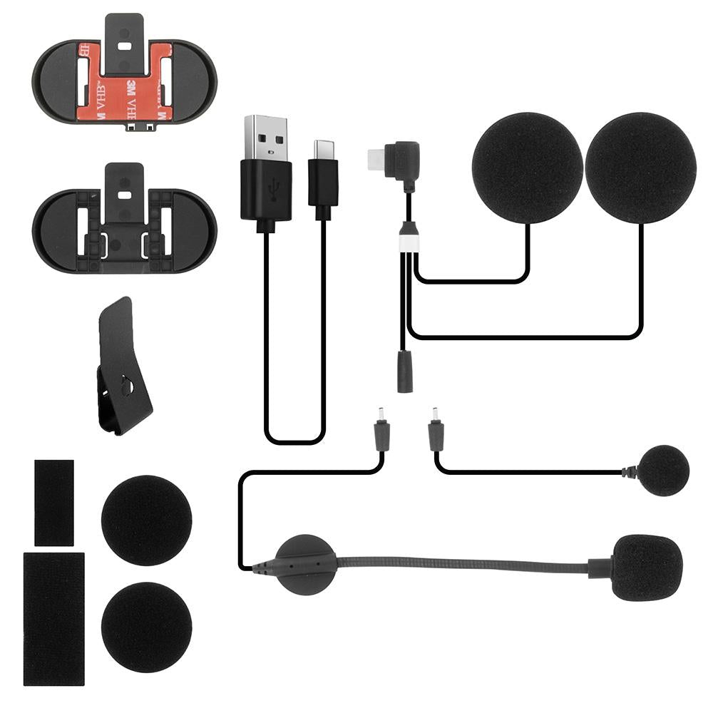 Myra - Intercom M500 Bluetooth 5.3 Preto Cinza TU – 3 – Maximomoto PT