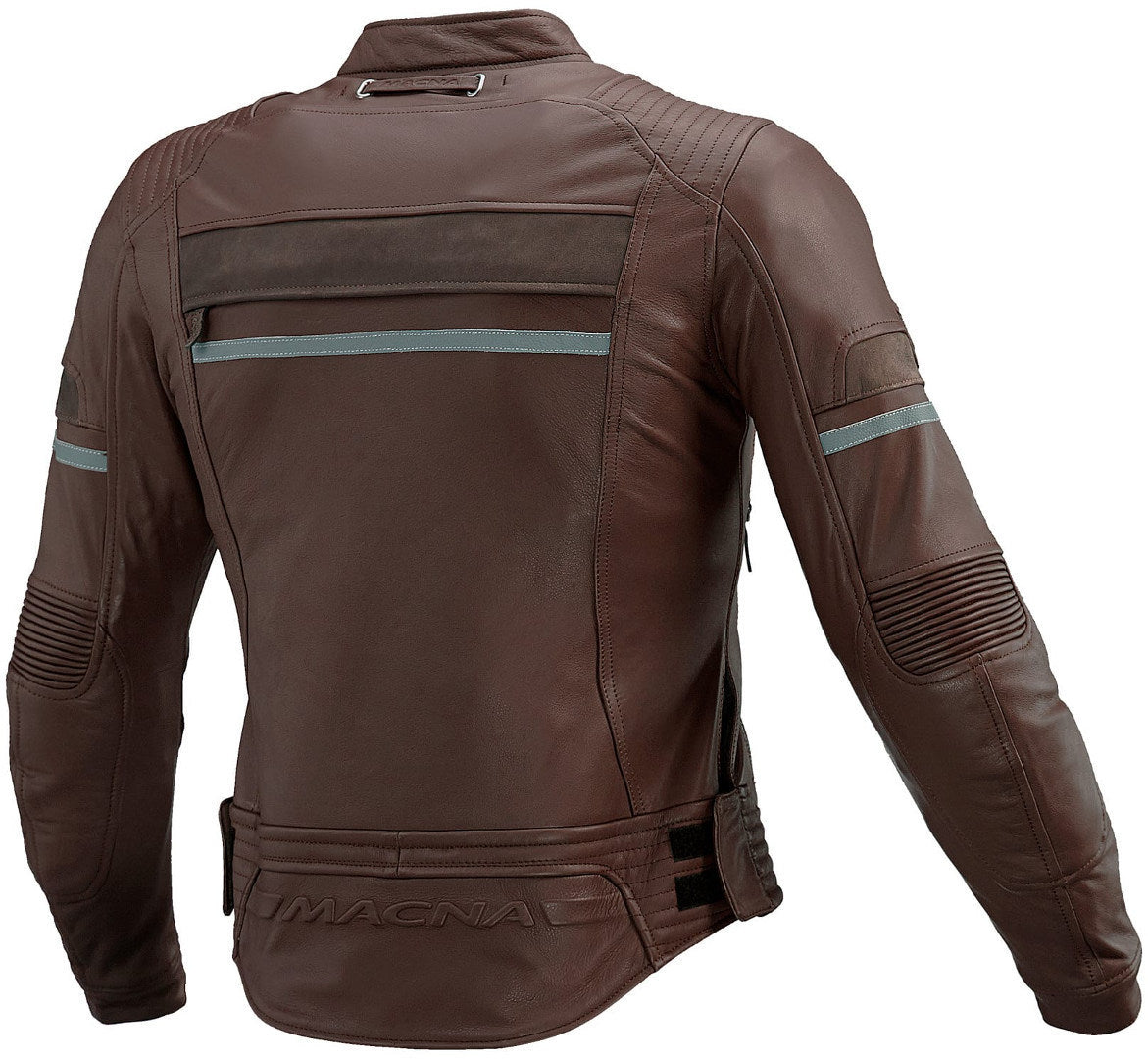 Macna Daisy women brown leather motorcycle jacket – 2 – Maximomoto PT