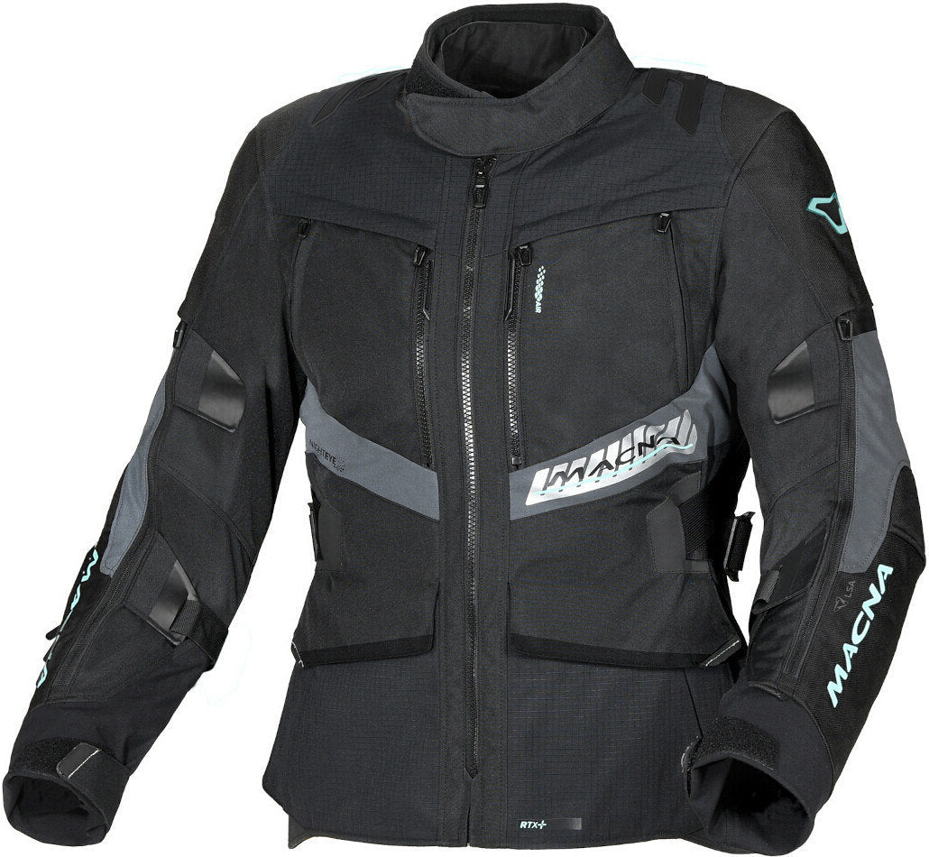 Macna Domane mujer Chaqueta aventura 3 capas negra – 1 – Maximomoto PT
