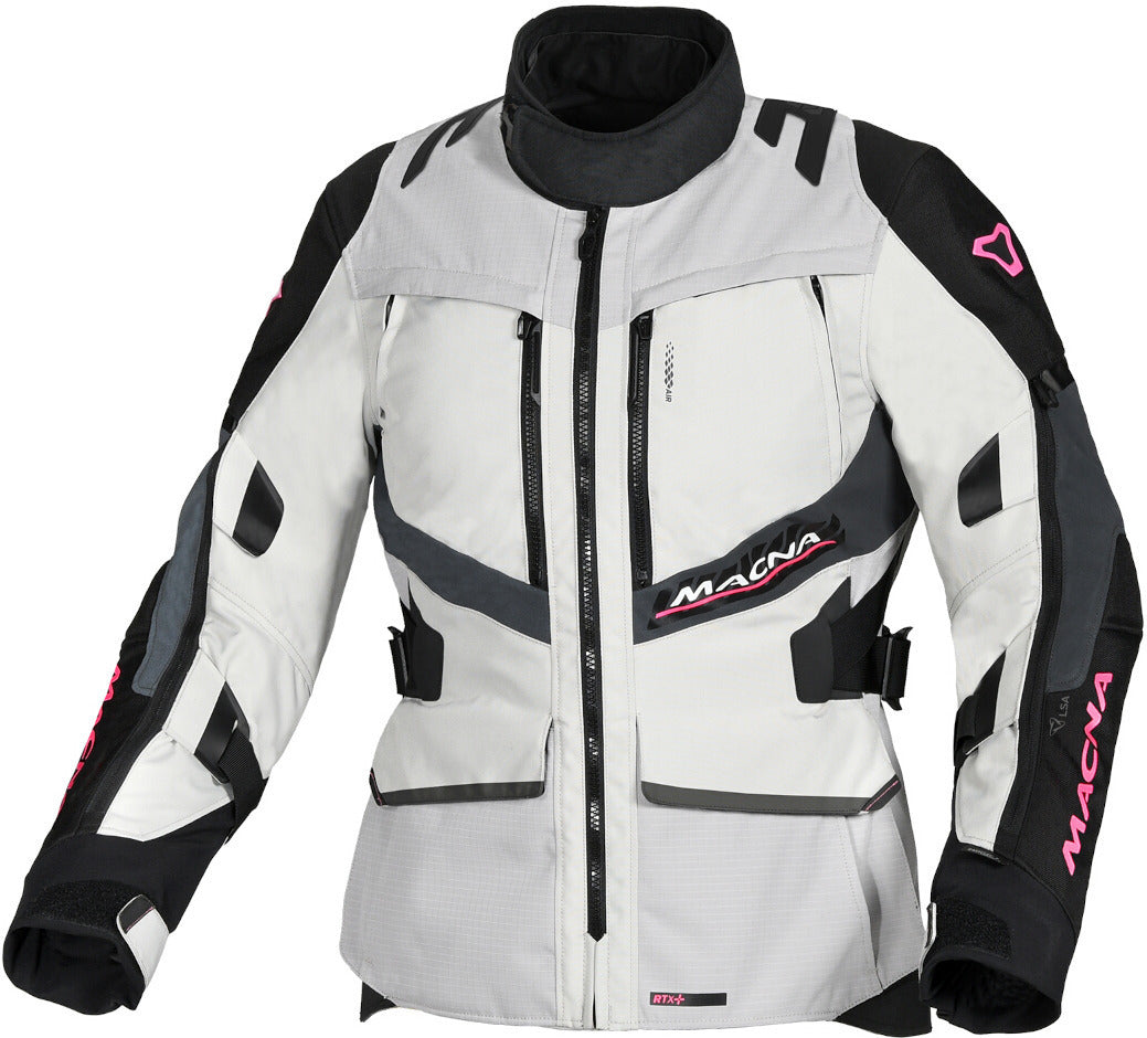 Macna Domane Mujer Textil Jacket Light Gray Gray – 1 – Maximomoto PT