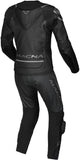 MACNA TRONNIQ 2 PIEZA MOTO PERFORADO TRAJE DE CUERO SEÑORAS NEGRO - Mono