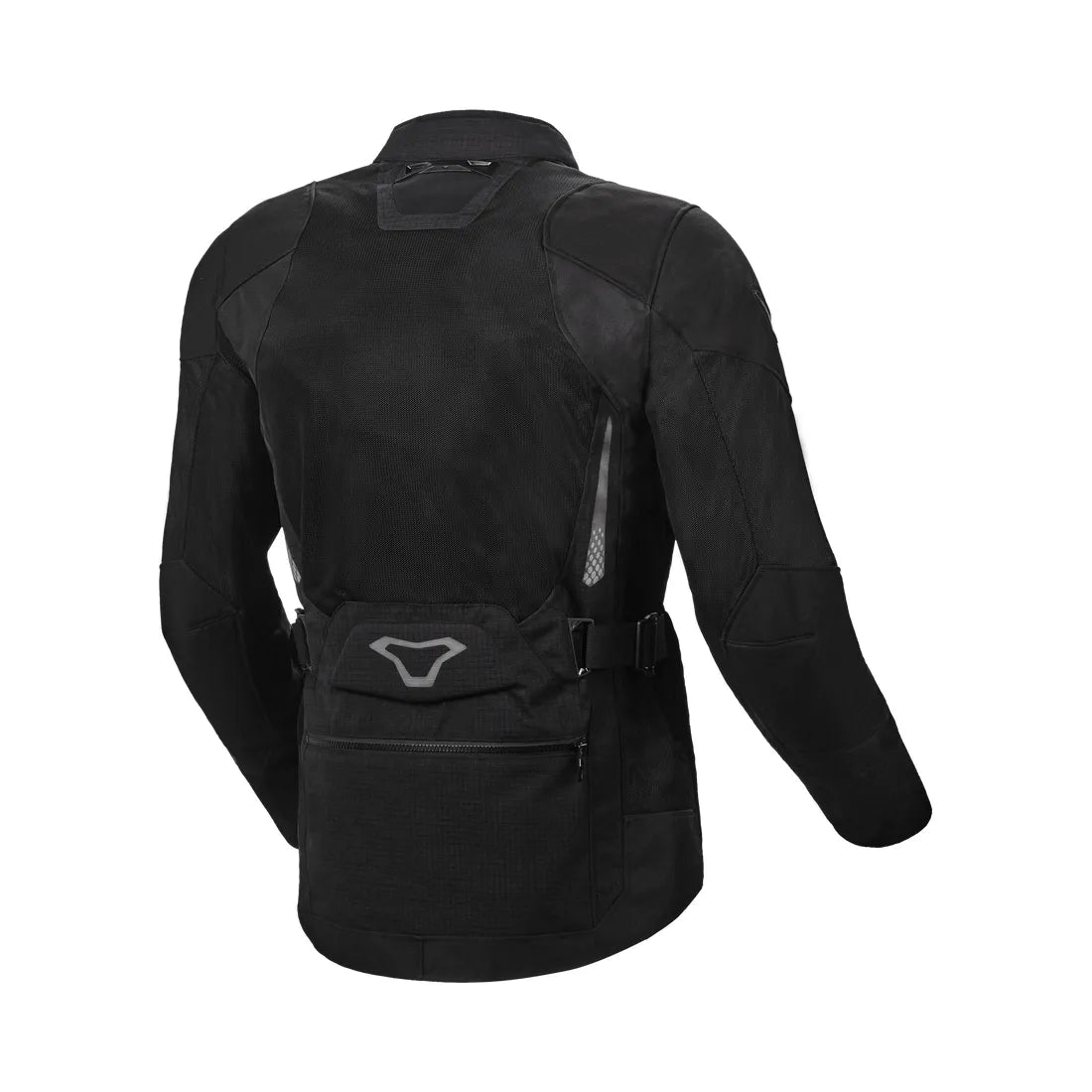 Macna Aerocon hombre Chaqueta textil impermeable Negro