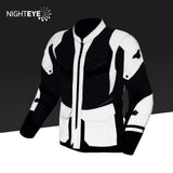 Macna Aerocon Night Eye para hombre Chaqueta aventura turismo