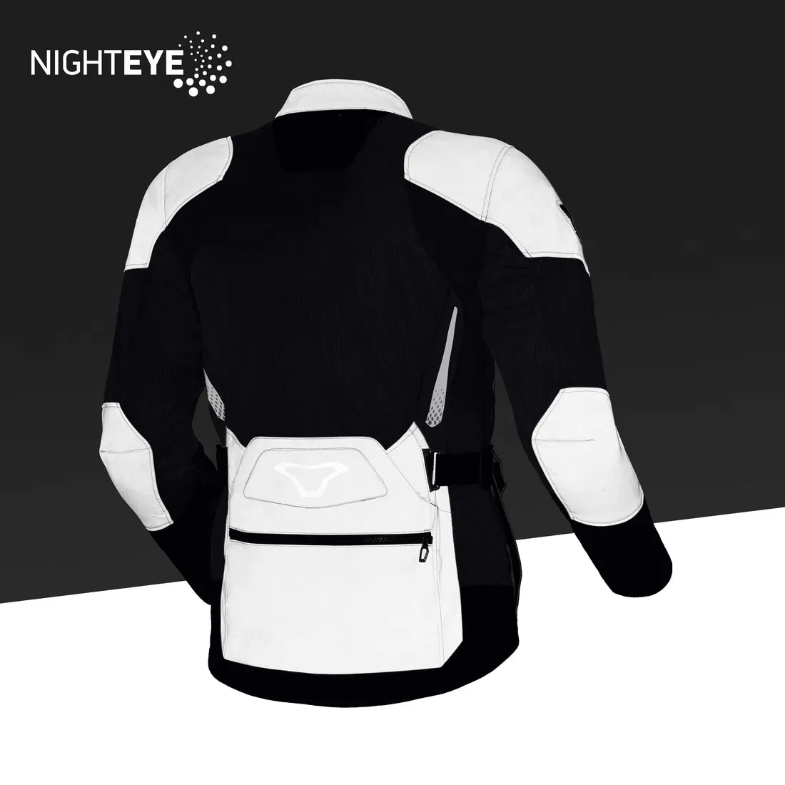 Macna Aerocon Night Eye hombre Chaqueta impermeable turismo 