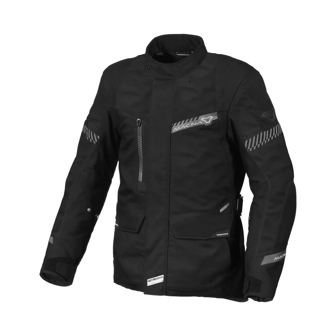 Macna Aspire hombre Chaqueta impermeable cómoda turismo Negro – 1 – Maximomoto PT