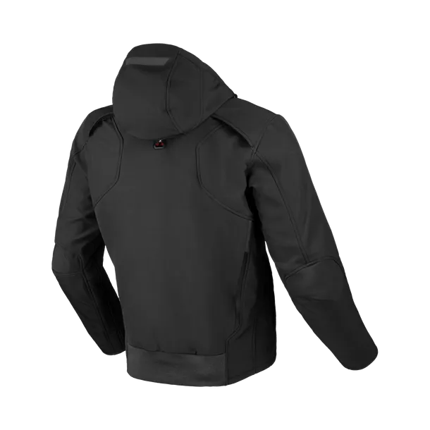 MACNA ATRACOR Hombre Softshell Verano Chaqueta Moto Negro