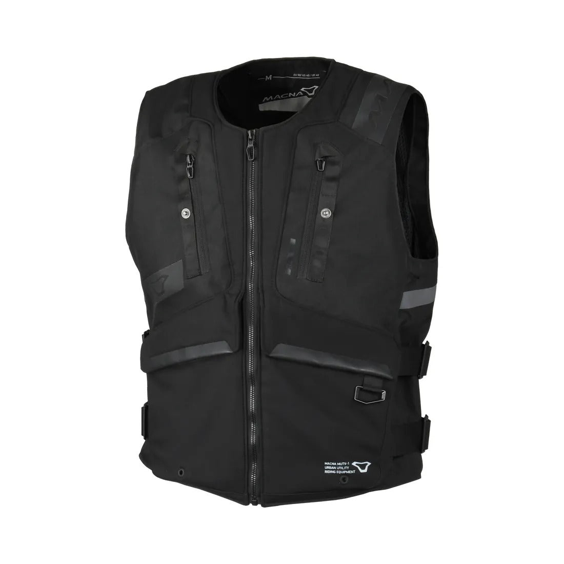 Macna MUTV-1 Chaleco impermeable montar Negro