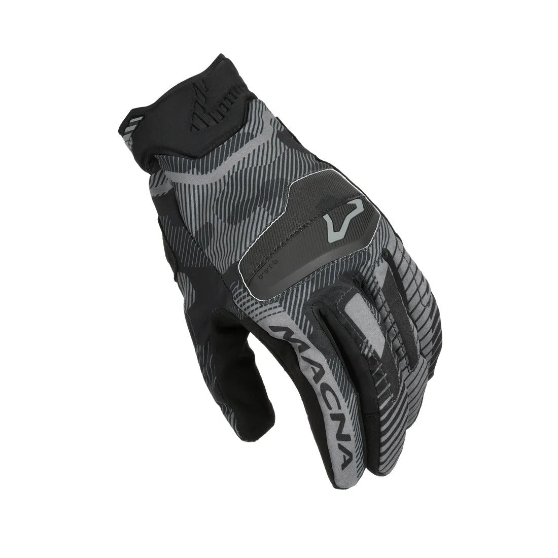 MACNA LITHIC MOTORCYCLE TOURING GLOVES BLACK GREY CAMOUFLAGE – 1 – Maximomoto PT
