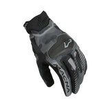 MACNA LITHIC MOTOCICLETA PASSEIO LUVAS PRETO CINZA CAMUFLAGEM