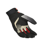 MACNA LITHIC MOTOCICLETA LUVAS PRETAS CASTANHAS VERMELHAS