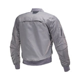  MACNA BASTIC Hombre Impermeable Bomber Chaqueta Gris