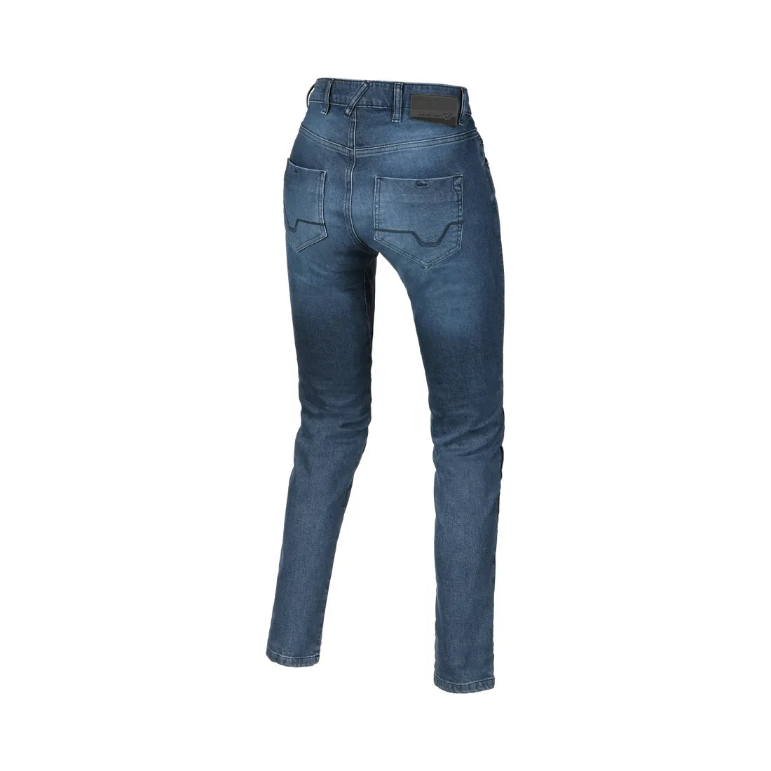 MACNA BLOOM Mujer Moto Corte Ajustado Vaqueros Azul – 2 – Maximomoto PT
