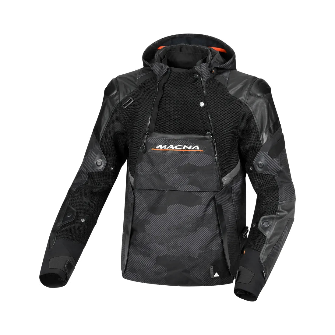 Macna Bradical hombre Chaqueta deportiva carreras negro gris naranja