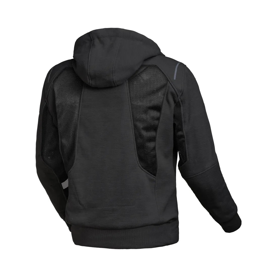  MACNA BREEZE Sudadera Capucha Moto Cremallera Hombre Negro